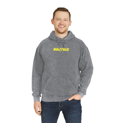 WolfPack Mineral Wash Hoodie