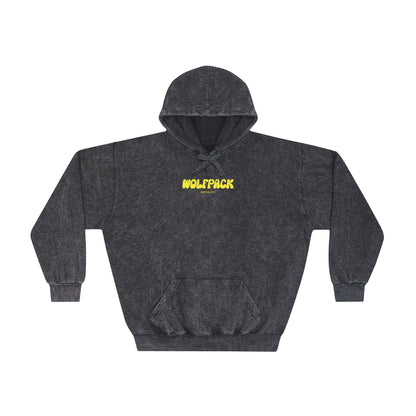 WolfPack Mineral Wash Hoodie