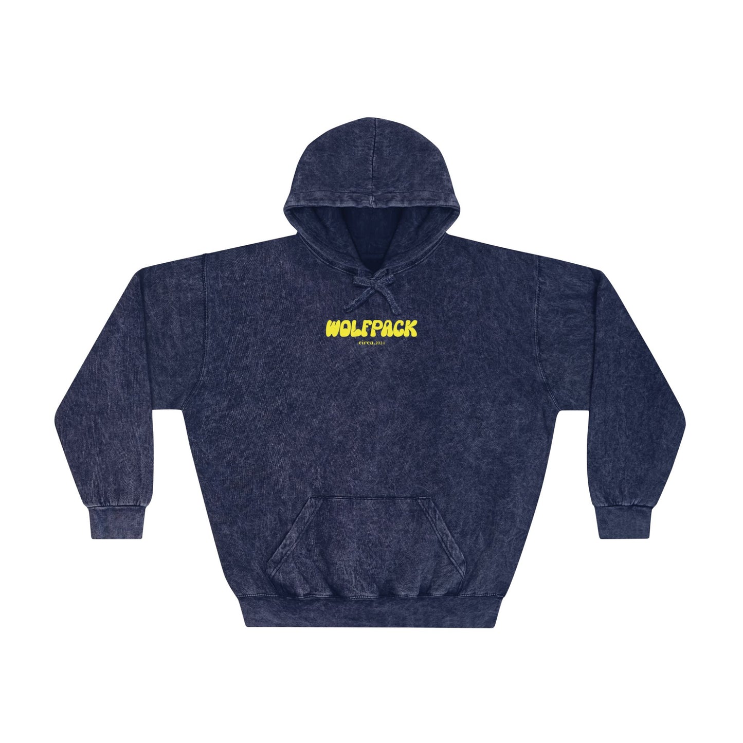 WolfPack Mineral Wash Hoodie